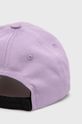 HUGO czapka bawełniana 50468754 purpurowy