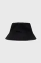 μαύρο Αναστρέψιμο βαμβακερό καπέλο Calvin Klein Ανδρικά