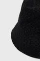 Calvin Klein kapelusz dwustronny bawełniany czarny