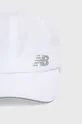 New Balance czapka z daszkiem LAH21103WT biały