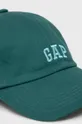 GAP czapka bawełniana zielony