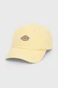 κίτρινο Βαμβακερό καπέλο Dickies Ανδρικά