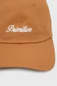 Primitive berretto in cotone Cut n Sew marrone