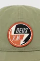Βαμβακερό καπέλο Deus Ex Machina πράσινο