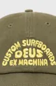 Bavlněná čepice Deus Ex Machina olivová