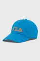 μπλε Βαμβακερό καπέλο MC2 Saint Barth Ανδρικά