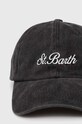 MC2 Saint Barth czapka bawełniana DAVIS DAS0001 szary AA00