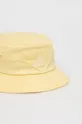 Бавовняний капелюх HUF жовтий