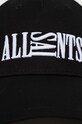 Аксесуари Бавовняна кепка AllSaints AS200286 чорний