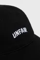 Βαμβακερό καπέλο Unfair Athletics μαύρο