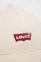 Шапка с козирка Levi's бежов