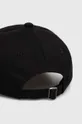 Βαμβακερό καπέλο του μπέιζμπολ Herschel μαύρο