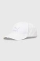 Pamučna kapa sa šiltom Puma 22554 Archive Logo BB Cap natpis bijela 022554