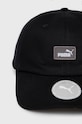 Puma czapka bawełniana 2366901 02366901 czarny SS22