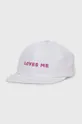 λευκό Βαμβακερό καπέλο Vans Unisex
