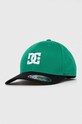 DC czapka Star bawełna zielony ADYHA04088