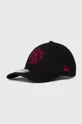 μαύρο Βαμβακερό καπέλο New Era Unisex
