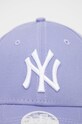 New Era șapcă din bumbac 60222524.PASTELPUR violet SS22