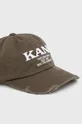 Βαμβακερό καπέλο Karl Kani πράσινο
