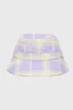 fioletowy Karl Kani kapelusz dwustronny Unisex