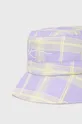 Karl Kani kapelusz dwustronny fioletowy