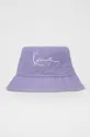 Karl Kani cappello in cotone reversibile multicolore