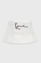 Βαμβακερό καπέλο Karl Kani λευκό