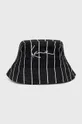 czarny Karl Kani kapelusz bawełniany Unisex