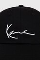 Accesorii Karl Kani șapcă din bumbac KKMACCQ12003 negru