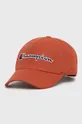 πορτοκαλί Βαμβακερό καπέλο Champion Unisex