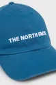 The North Face czapka z daszkiem Horizontal niebieski
