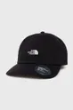 μαύρο Βαμβακερό καπέλο The North Face Unisex
