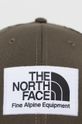 Čiapka The North Face hnedo zelená