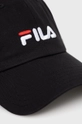 Fila czapka bawełniana FCU0018 czarny AW22