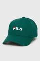 πράσινο Βαμβακερό καπέλο του μπέιζμπολ Fila Unisex