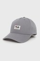 Fila czapka aplikacja szary FCU0023