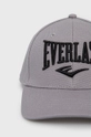 Everlast czapka bawełniana szary