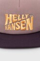 Helly Hansen czapka z daszkiem 67155 fioletowy SS25