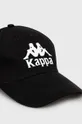 Бавовняна кепка Kappa чорний