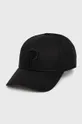 μαύρο Βαμβακερό καπέλο Peak Performance Unisex