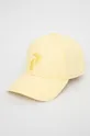 κίτρινο Βαμβακερό καπέλο Peak Performance Unisex