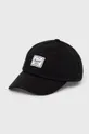 μαύρο Βαμβακερό καπέλο Herschel Unisex