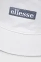 biały Ellesse kapelusz dwustronny bawełniany