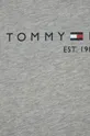 šedá Dětská bavlněná souprava Tommy Hilfiger