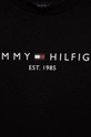 μαύρο Παιδικό βαμβακερό σετ Tommy Hilfiger