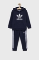 темно-синій adidas Originals - Дитячий спортивний костюм HC2009 Для хлопчиків