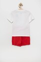 Chlapec Detská bavlnená súprava adidas Originals HE4659 HE4659 červená