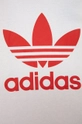 crvena Pamučna dječja trenirka adidas Originals