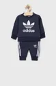 тёмно-синий Детский спортивный костюм adidas Originals HE4661 Для мальчиков