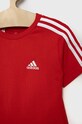 adidas komplet bawełniany dziecięcy HF1905 HF1905 czerwony SS22